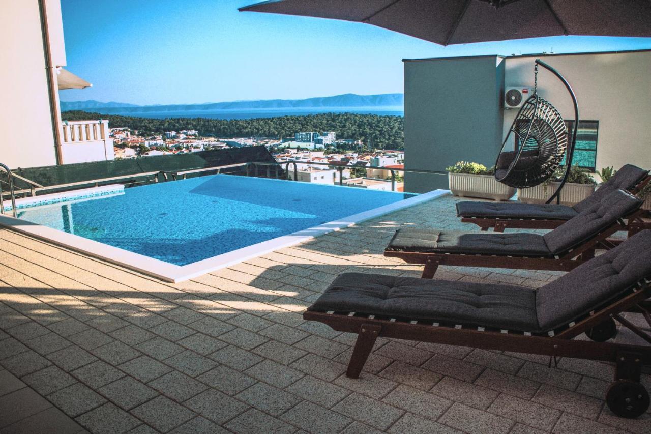 Apartment With Private Pool "Patricia" Makarska Exterior foto